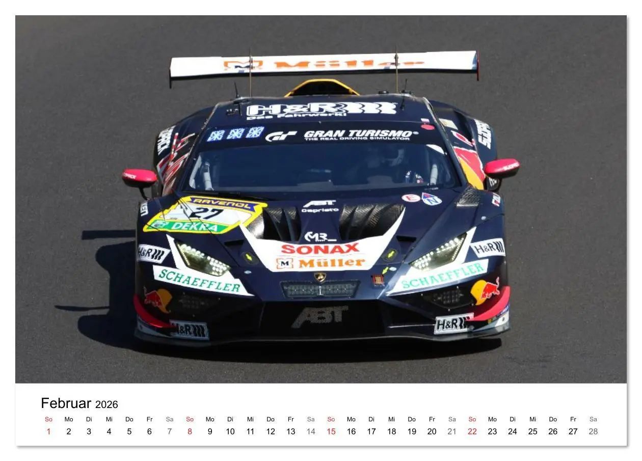 Bild: 9783516151572 | Motorsport aus Sant'Agata (Tischkalender 2026 DIN A5 quer),...