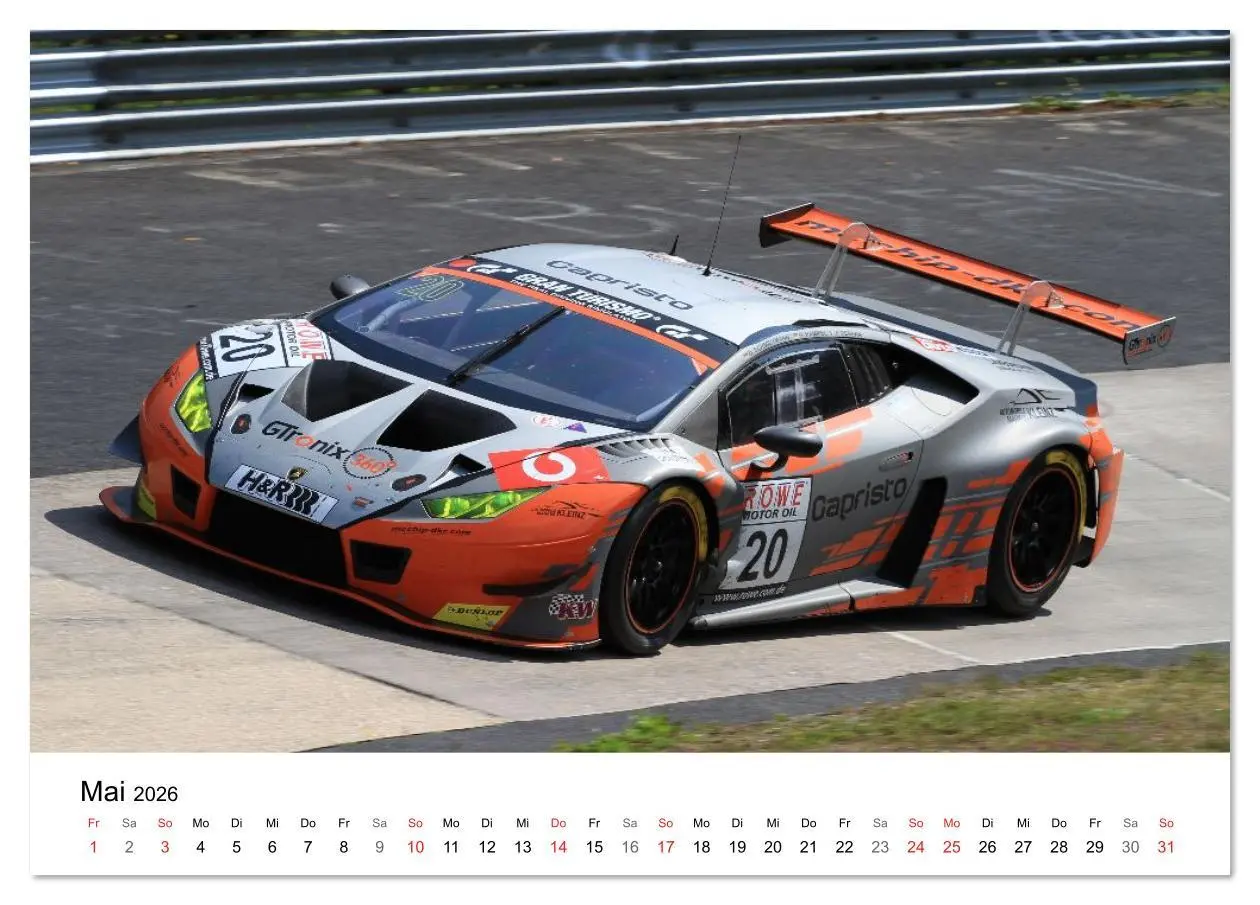 Bild: 9783516151572 | Motorsport aus Sant'Agata (Tischkalender 2026 DIN A5 quer),...