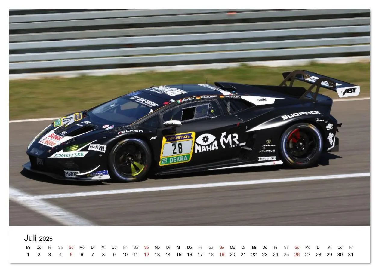Bild: 9783516151572 | Motorsport aus Sant'Agata (Tischkalender 2026 DIN A5 quer),...
