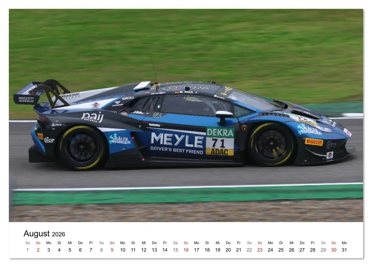 Bild: 9783516151572 | Motorsport aus Sant'Agata (Tischkalender 2026 DIN A5 quer),...