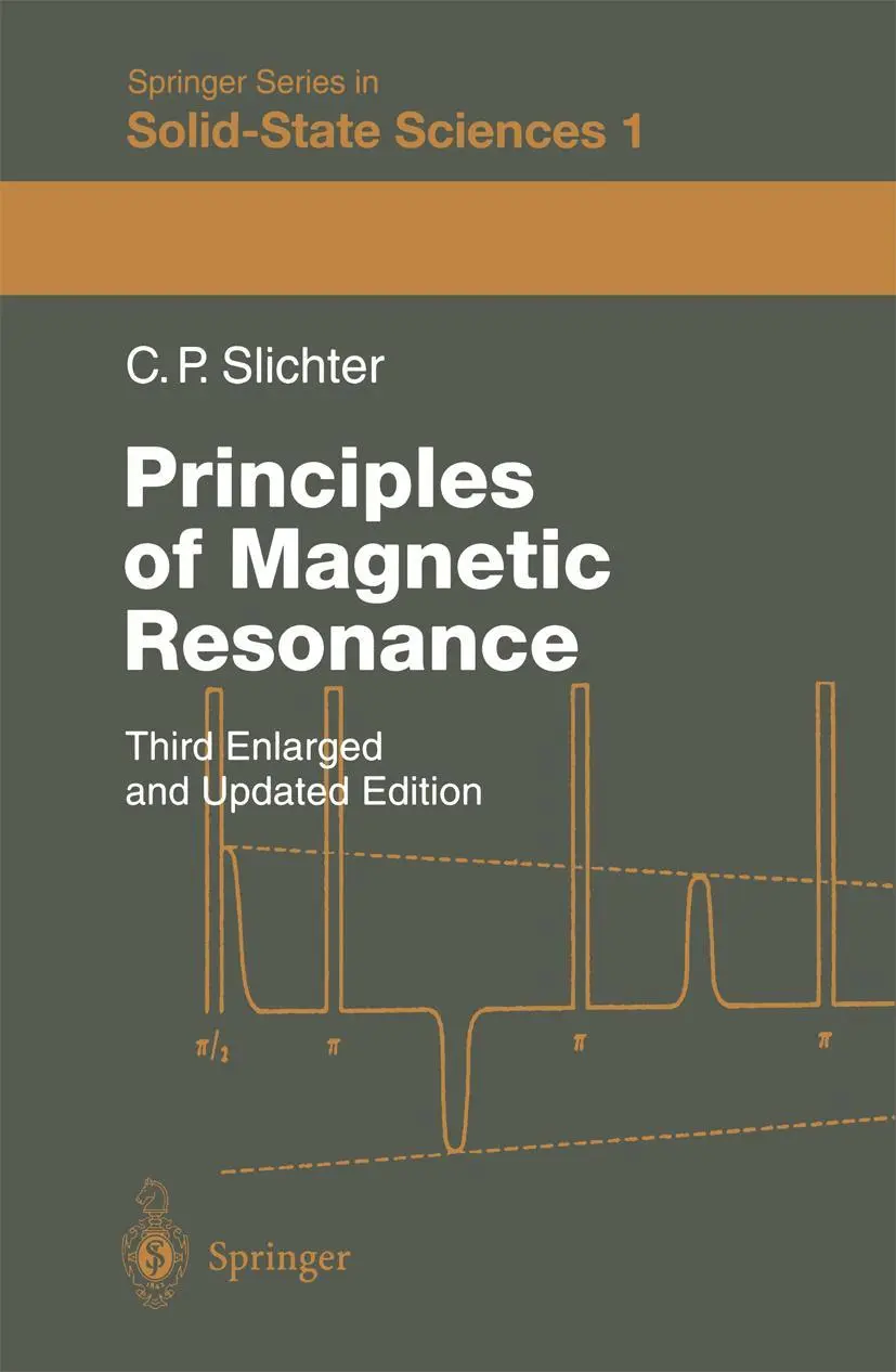 Cover: 9783540501572 | Principles of Magnetic Resonance | Charles P. Slichter | Buch | xii