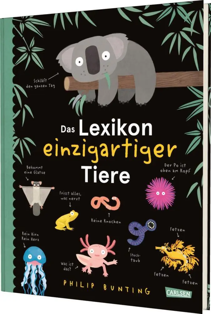 Cover: 9783551251572 | Das Lexikon einzigartiger Tiere | Philip Bunting | Buch | 80 S. | 2023