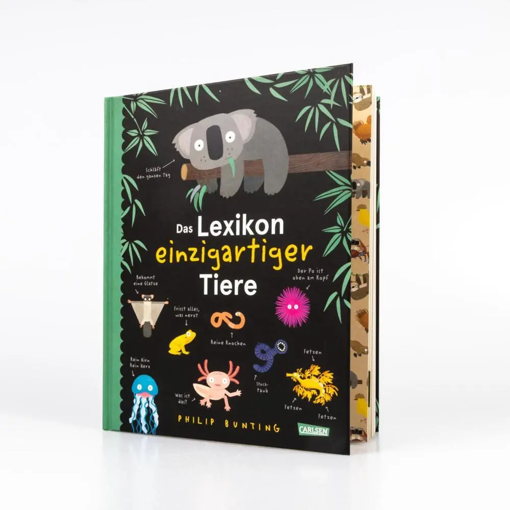 Rückseite: 9783551251572 | Das Lexikon einzigartiger Tiere | Philip Bunting | Buch | 80 S. | 2023