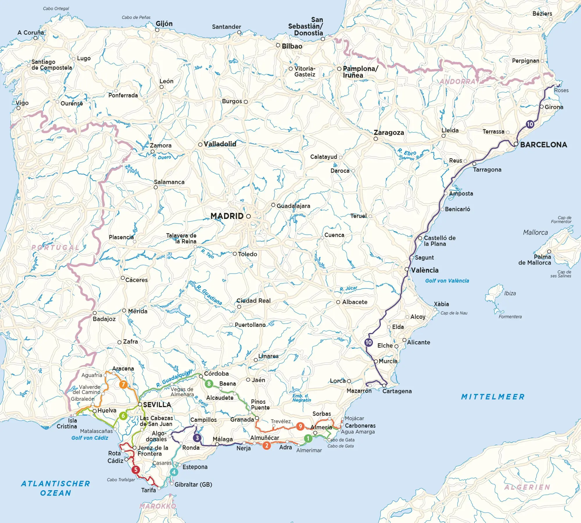 Bild: 9783734331572 | Andalusien mit dem Wohnmobil | Die schönsten Entdeckertouren | Buch