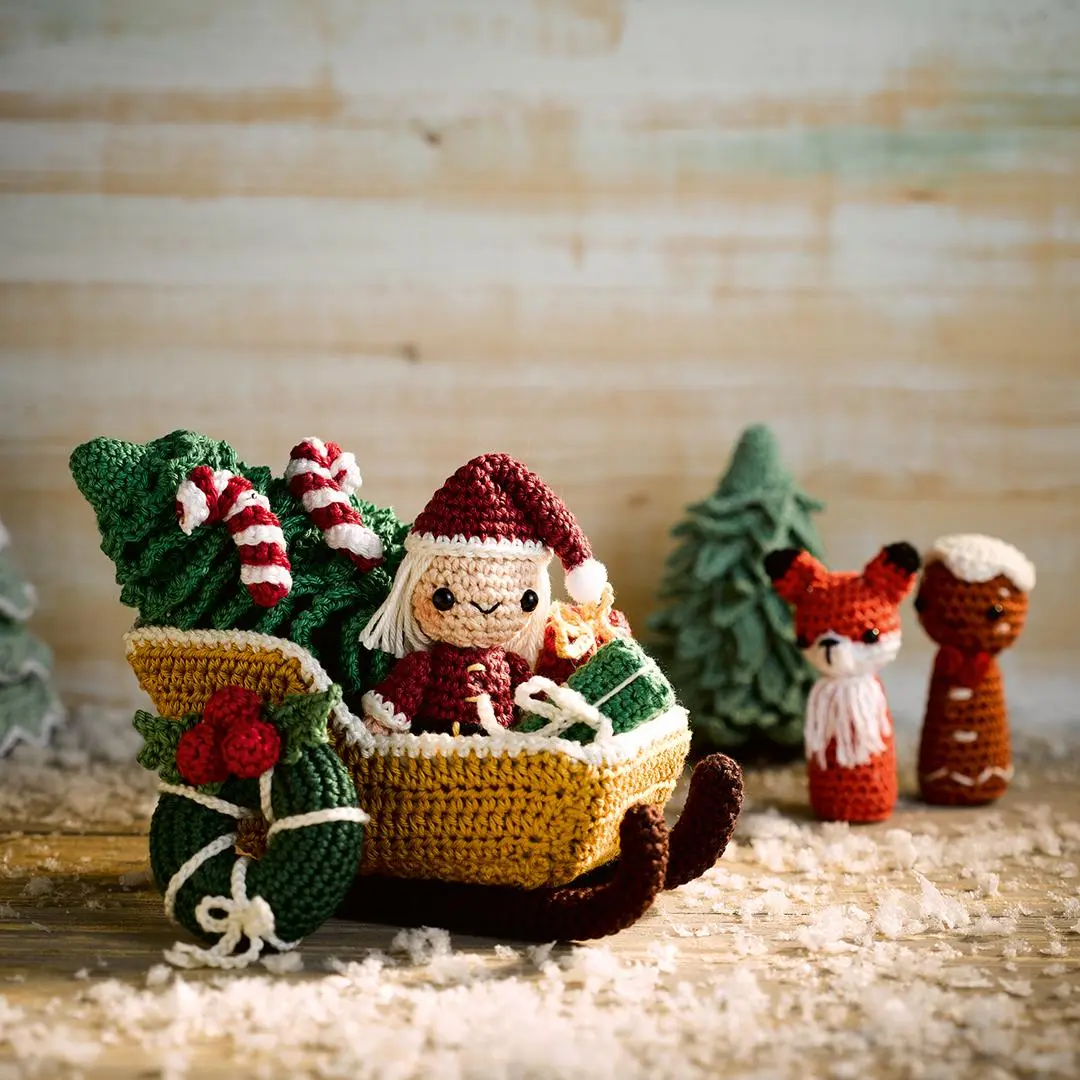 Bild: 9783735871572 | Mein gehäkeltes Weihnachtsdorf - Adventskalenderbuch | Martina Konecny