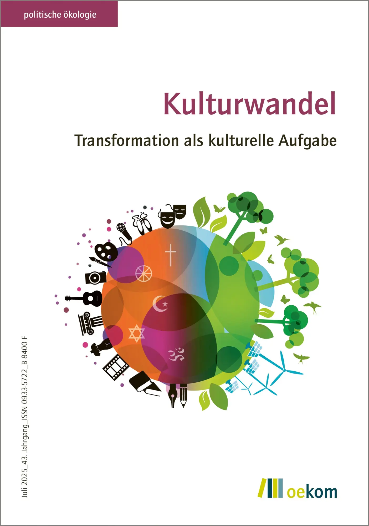 Cover: 9783987261572 | Kulturwandel | Transformation als kulturelle Aufgabe | oekom e. V.