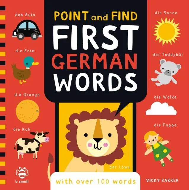 Cover: 9781916851672 | Point and Find First German Words | With Over 100 Words | Vicky Barker