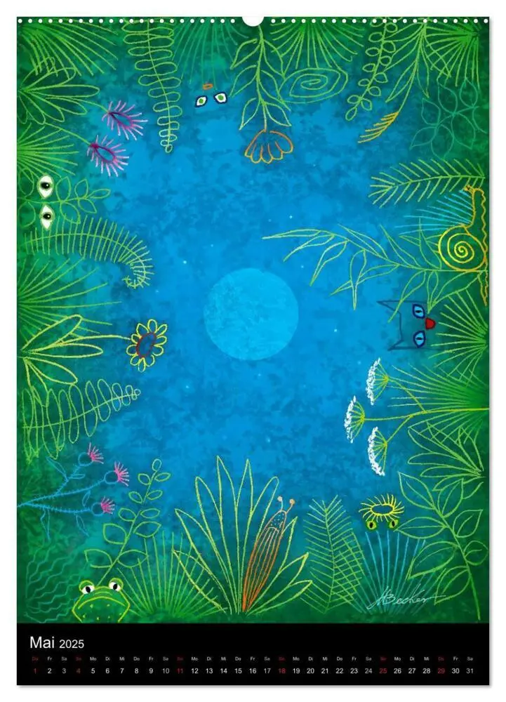 Bild: 9783457051672 | Lasst Linien sprechen (Wandkalender 2025 DIN A2 hoch), CALVENDO...