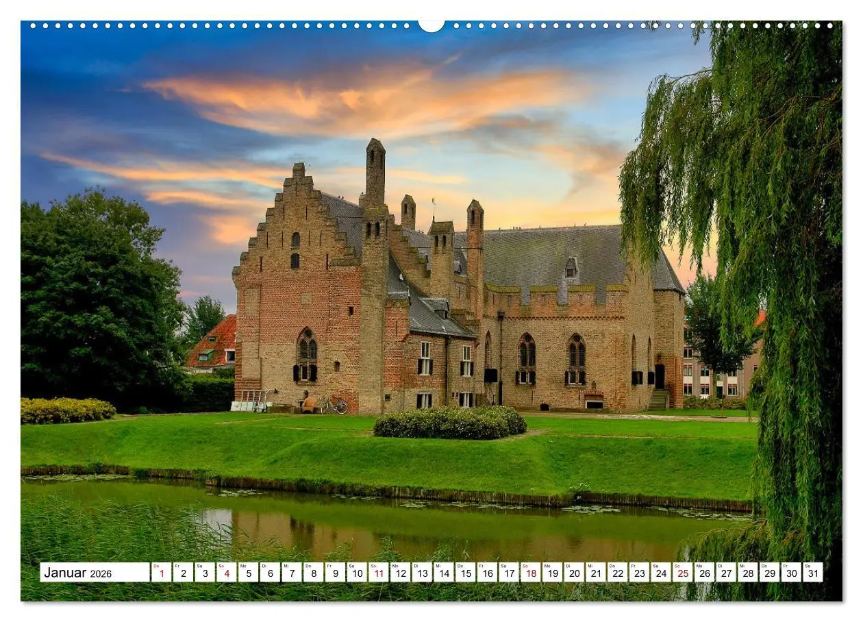 Bild: 9783457671672 | Idylle am Ijsselmeer (hochwertiger Premium Wandkalender 2026 DIN A2...