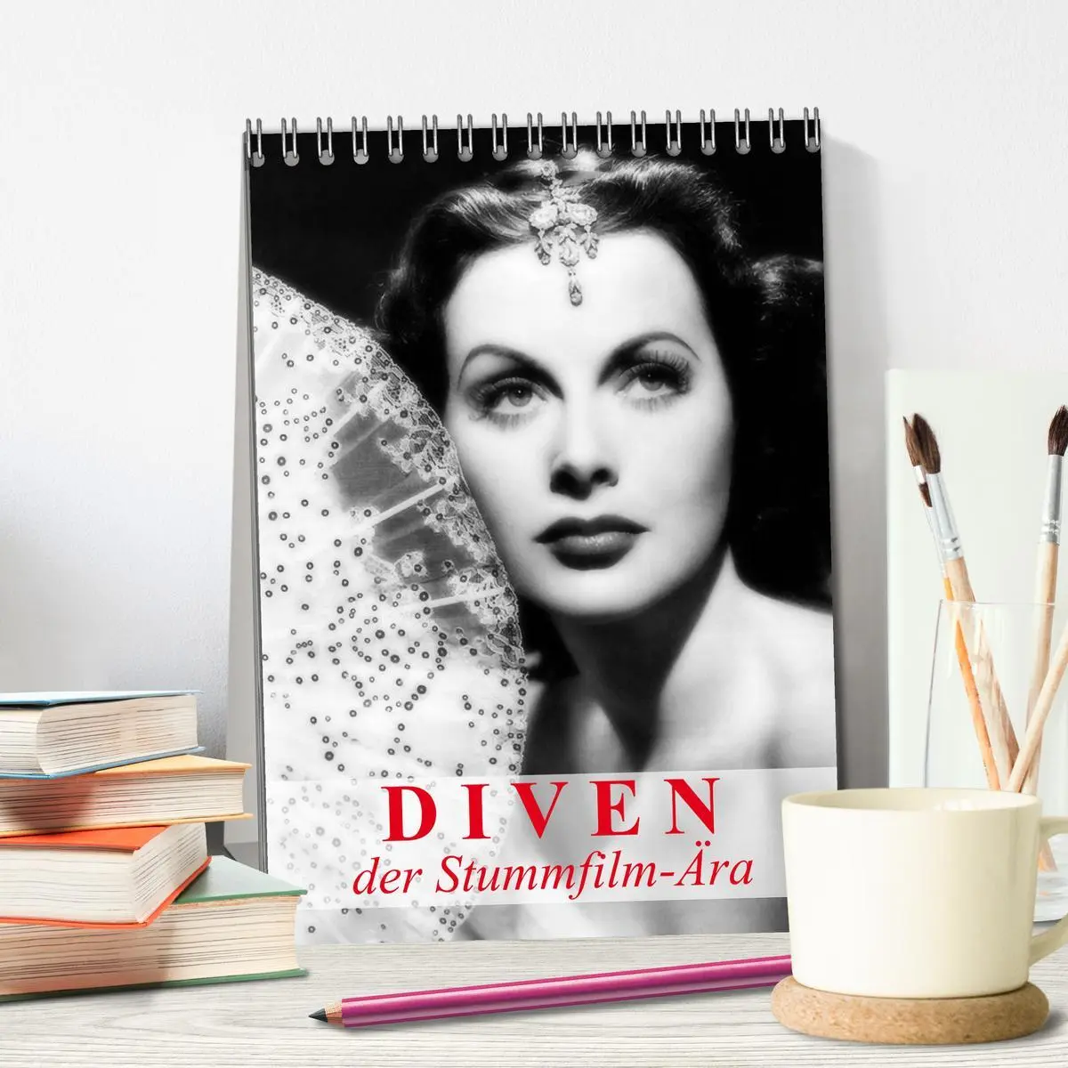 Bild: 9783516451672 | Diven der Stummfilm-Ära (Tischkalender 2026 DIN A5 hoch), CALVENDO...