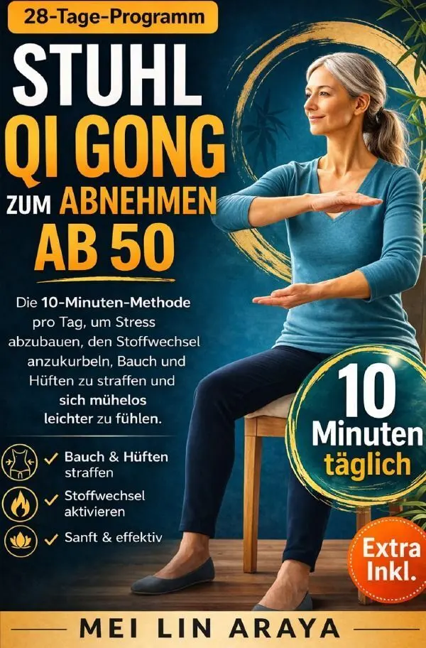 Cover: 9783565411672 | Stuhl Qi Gong zum Abnehmen ab 50 | Mei Lin Araya | Taschenbuch | 2026