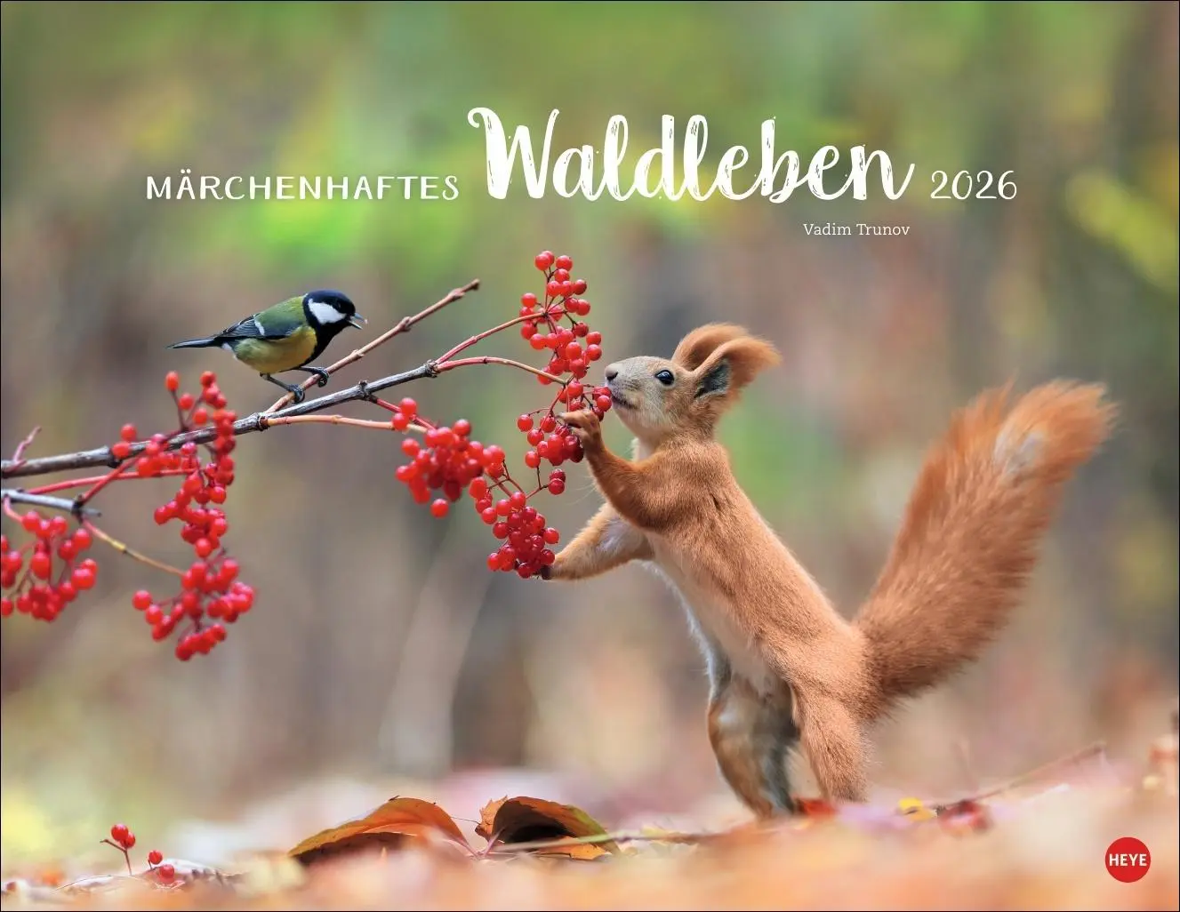Cover: 9783756411672 | Vadim Trunov: Märchenhaftes Waldleben Posterkalender 2026 | Trunov