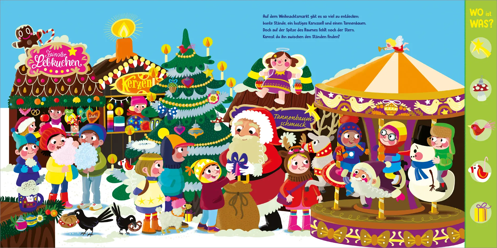 Bild: 9783788641672 | WO ist WAS? Wimmelige Weihnachten | Julia Reindl | Buch | Unzerr.