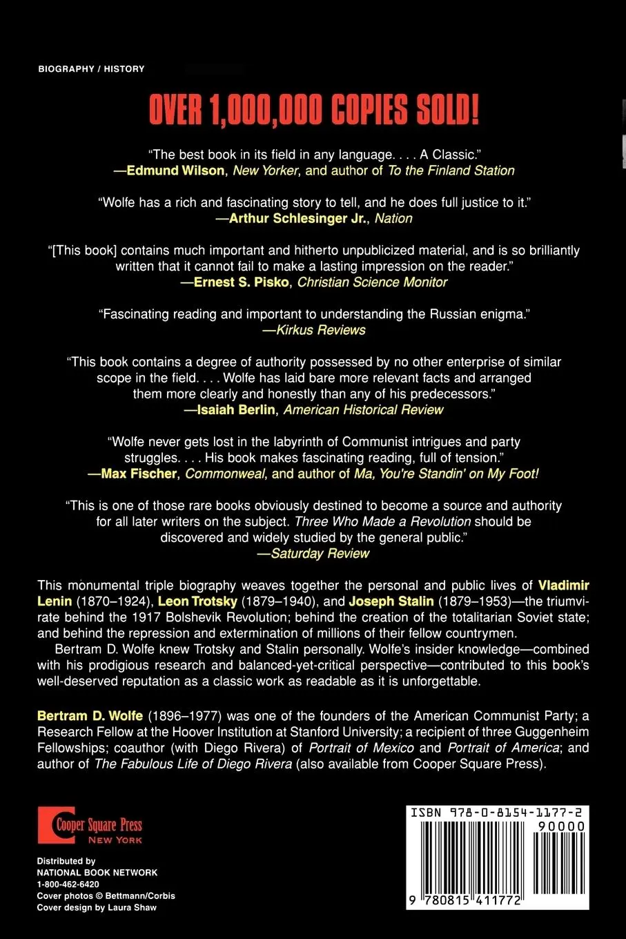 Rückseite: 9780815411772 | Three Who Made a Revolution | Bertram D. Wolfe | Taschenbuch | 2001