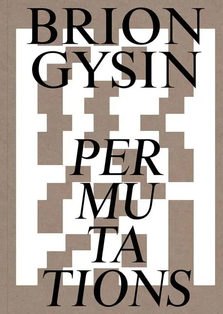 Cover: 9781734681772 | Permutations | Brion Gysin | Taschenbuch | Kartoniert / Broschiert