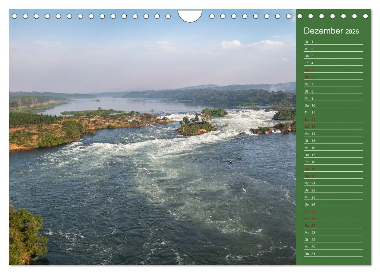 Bild: 9783457591772 | UGANDA - Perle Afrikas (Wandkalender 2026 DIN A4 quer), CALVENDO...