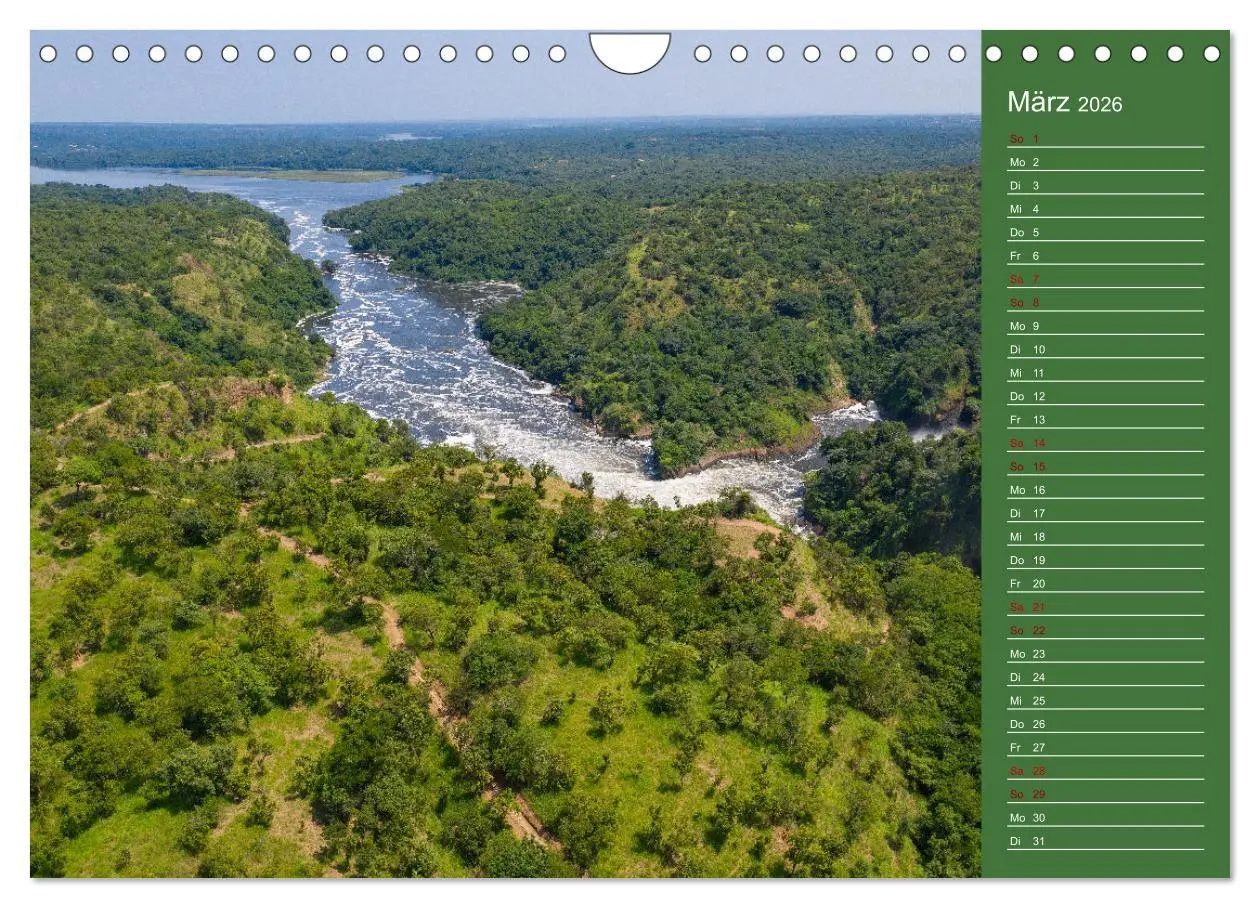 Bild: 9783457591772 | UGANDA - Perle Afrikas (Wandkalender 2026 DIN A4 quer), CALVENDO...