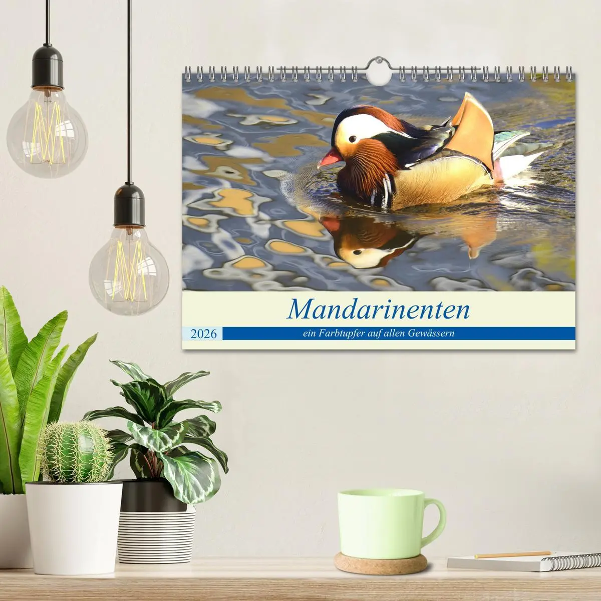 Bild: 9783457731772 | Mandarinenten, ein Farbtupfer auf allen Gewässern. (Wandkalender...