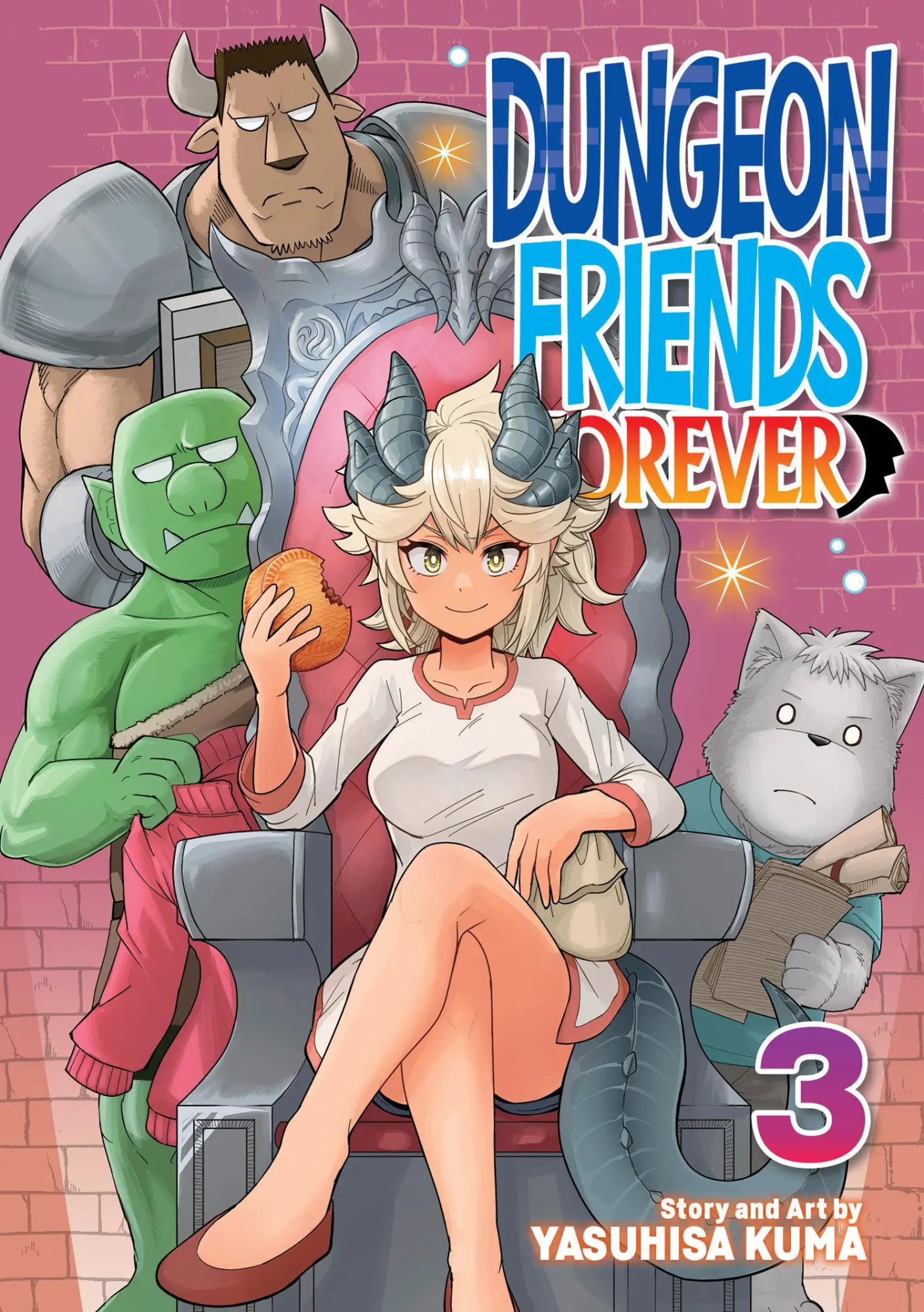 Cover: 9798891601772 | Dungeon Friends Forever Vol. 3 | Yasuhisa Kuma | Taschenbuch | 2024