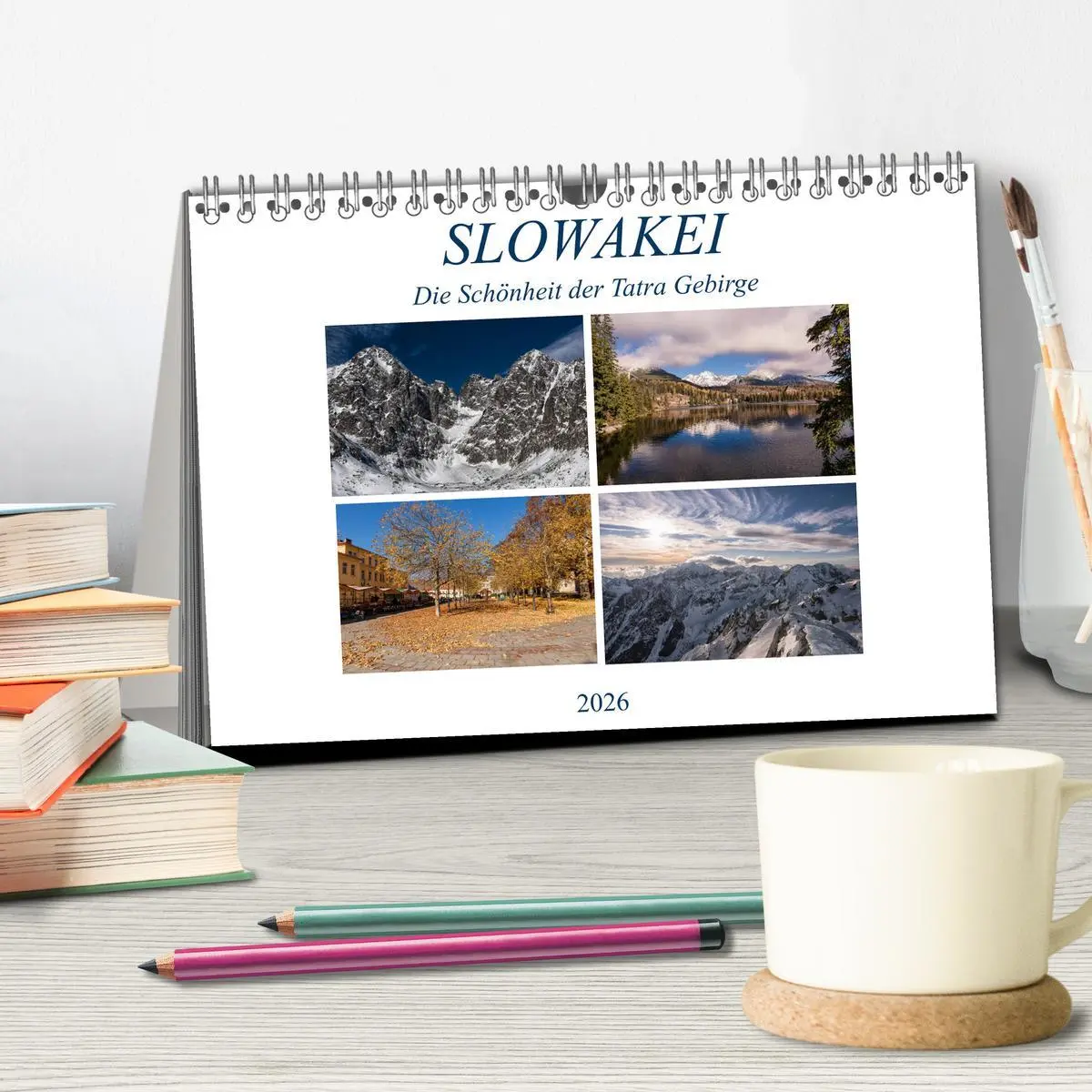 Bild: 9783457961872 | Slowakei - Die Schönheit der Tatra Gebirge (Tischkalender 2026 DIN...