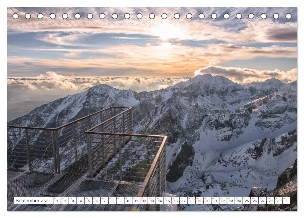 Bild: 9783457961872 | Slowakei - Die Schönheit der Tatra Gebirge (Tischkalender 2026 DIN...