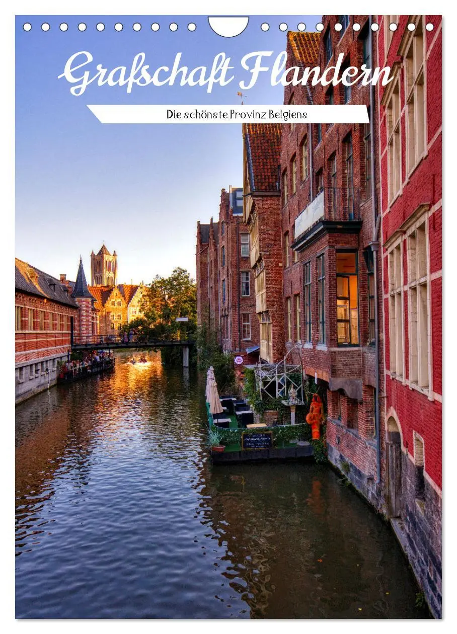 Cover: 9783516291872 | Grafschaft Flandern (Wandkalender 2026 DIN A4 hoch), CALVENDO...