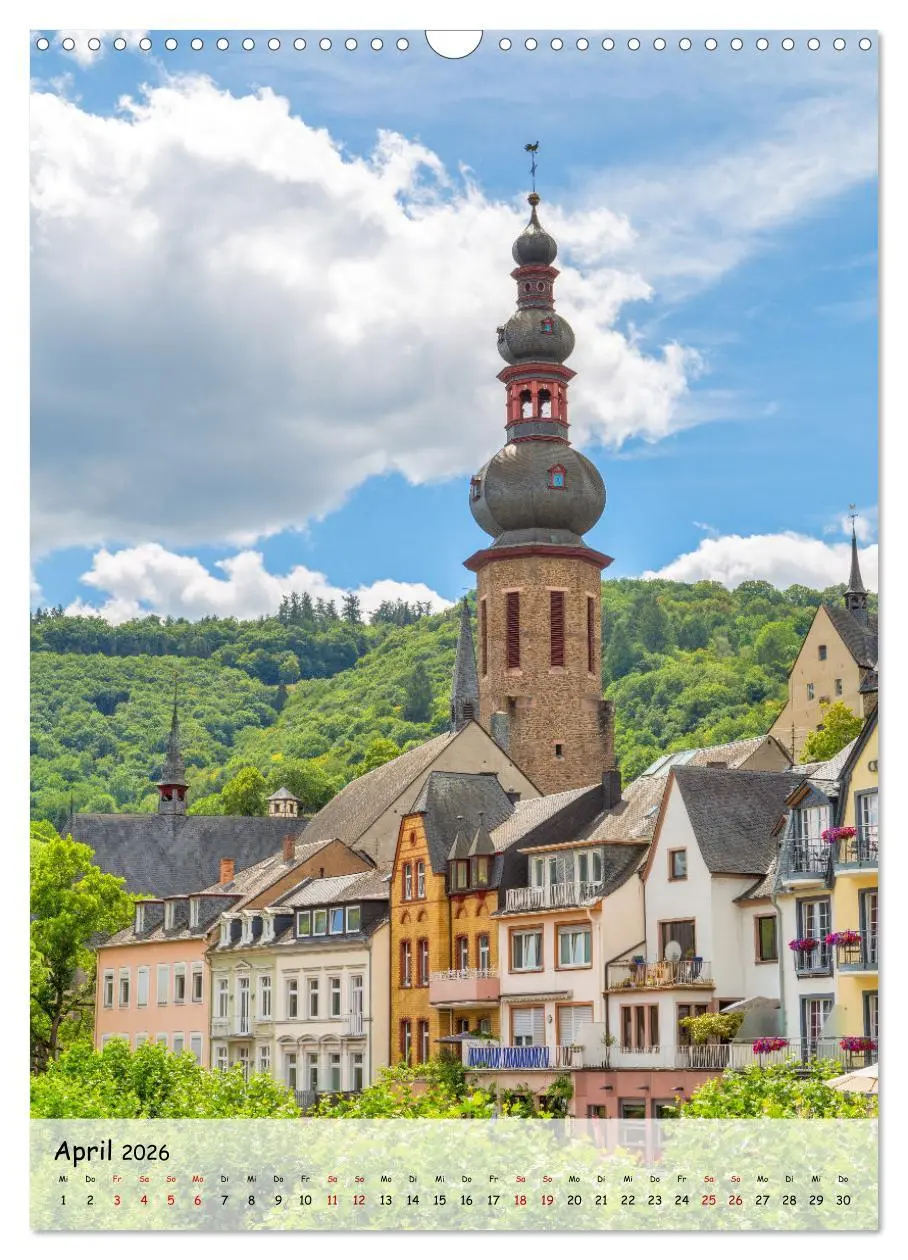 Bild: 9783516361872 | Moselzauber (Wandkalender 2026 DIN A3 hoch), CALVENDO Monatskalender