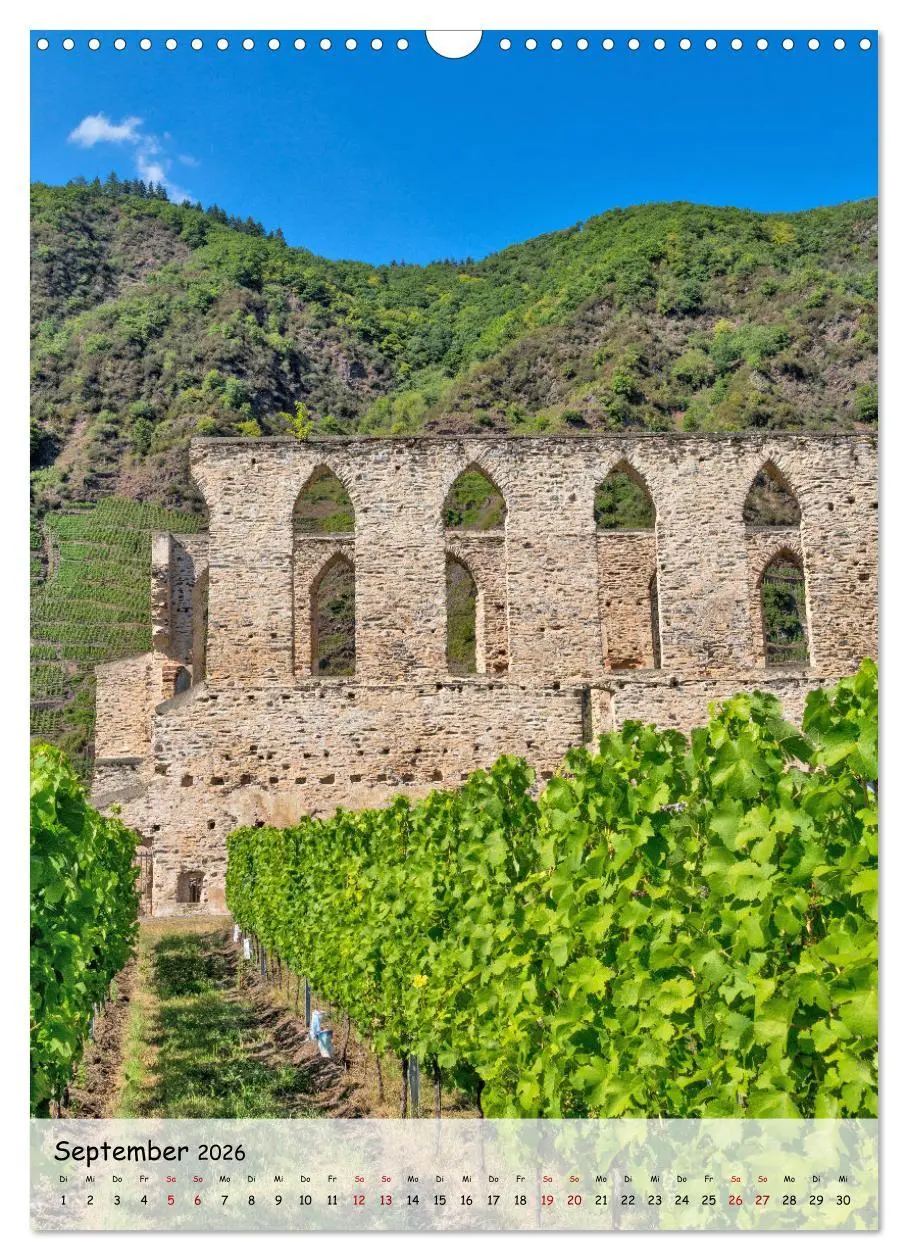 Bild: 9783516361872 | Moselzauber (Wandkalender 2026 DIN A3 hoch), CALVENDO Monatskalender