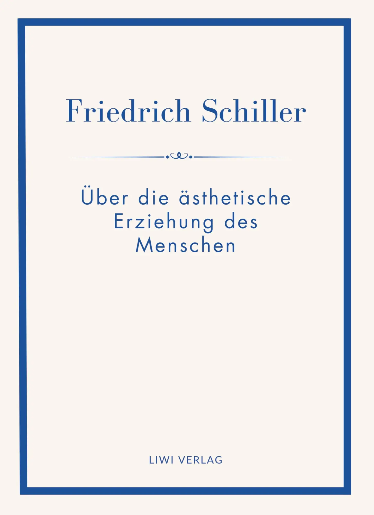 Cover: 9783753801872 | Friedrich Schiller: Über die ästhetische Erziehung des Menschen....