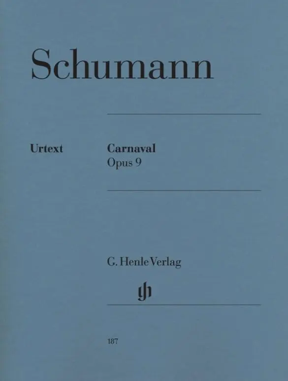 Cover: 9790201801872 | Schumann, Robert - Carnaval op. 9 | Instrumentation: Piano solo | Buch
