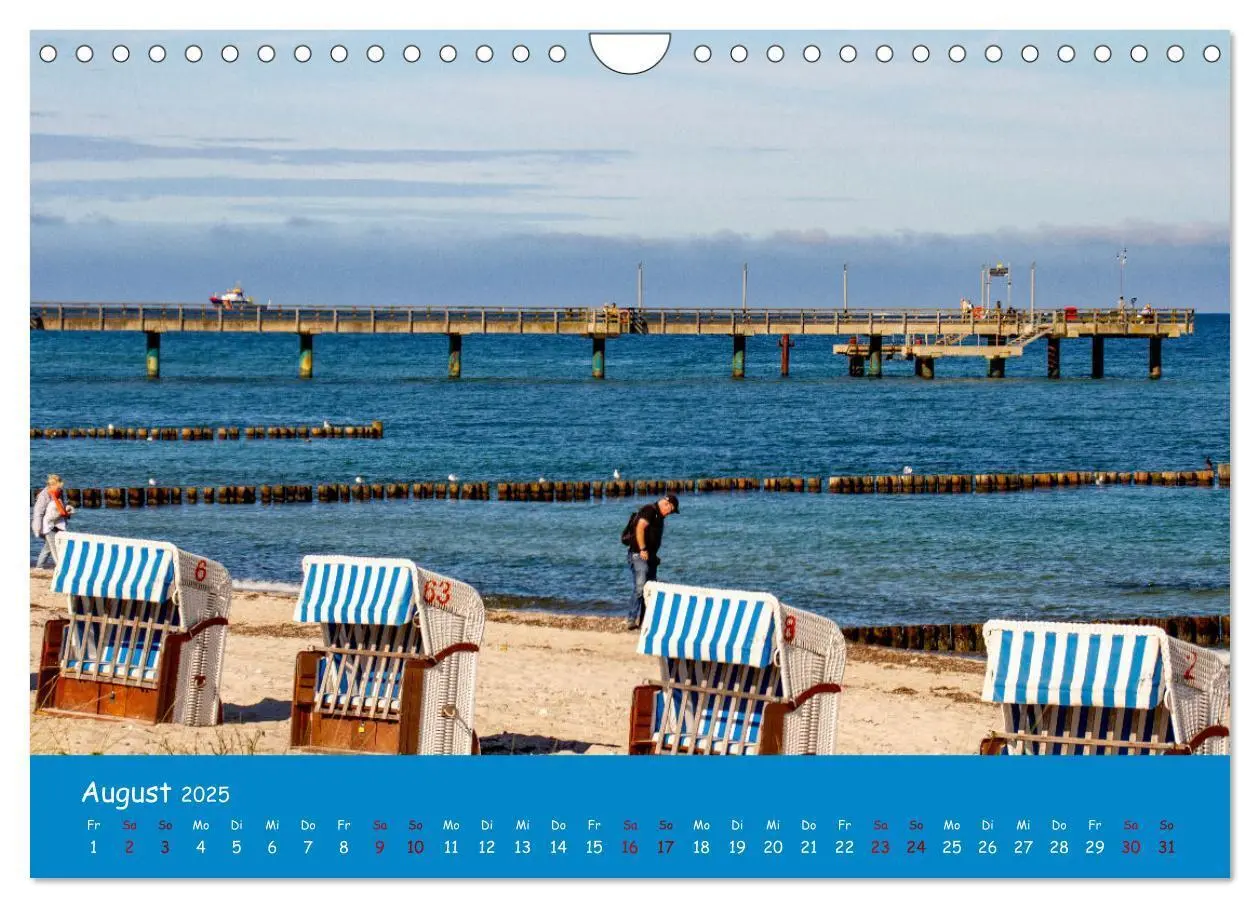 Bild: 9783383841972 | Seeheilbad Heiligendamm (Wandkalender 2025 DIN A4 quer), CALVENDO...