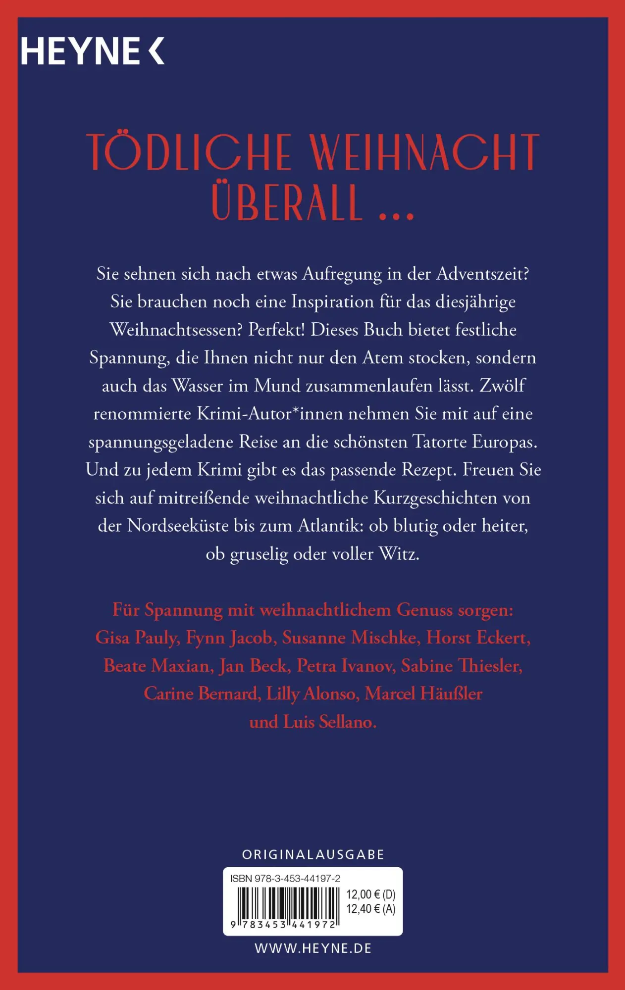 Bild: 9783453441972 | Tatort Weihnachten | Wilhelm Heyne Verlag | Taschenbuch | 352 S.