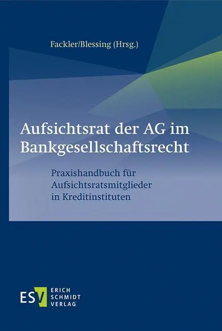 Cover: 9783503241972 | Aufsichtsrat der AG im Bankgesellschaftsrecht | Buch | 268 S. | 2025