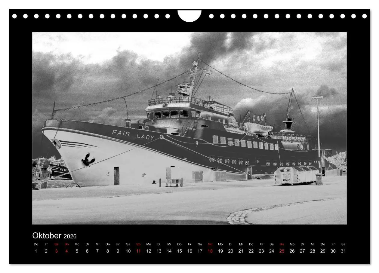 Bild: 9783516111972 | Schiffe anders (Wandkalender 2026 DIN A4 quer), CALVENDO...