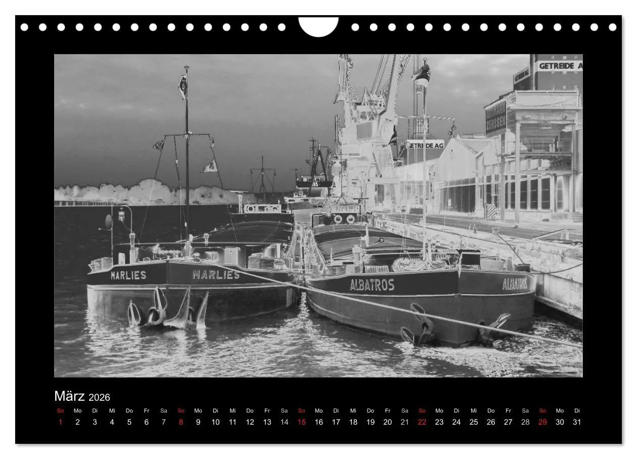 Bild: 9783516111972 | Schiffe anders (Wandkalender 2026 DIN A4 quer), CALVENDO...