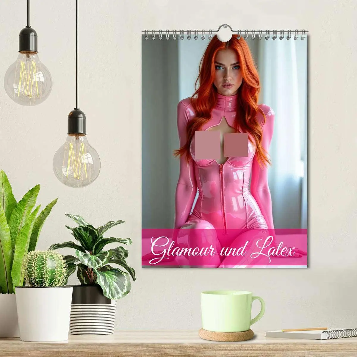 Bild: 9783516591972 | Glamour &amp; Latex (Wandkalender 2026 DIN A4 hoch), CALVENDO...