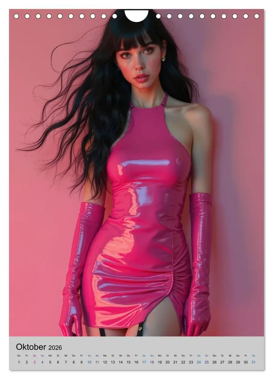 Bild: 9783516591972 | Glamour &amp; Latex (Wandkalender 2026 DIN A4 hoch), CALVENDO...