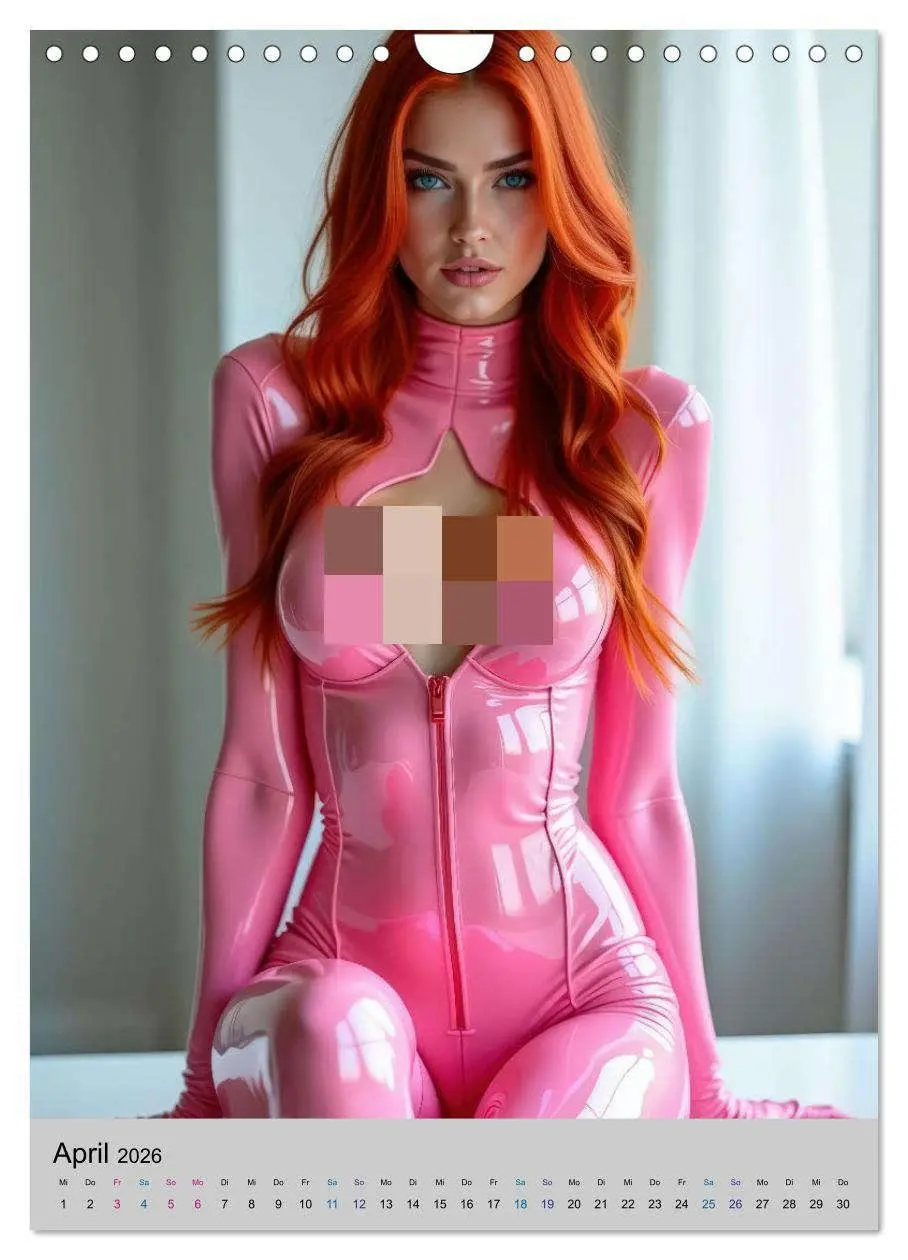 Bild: 9783516591972 | Glamour &amp; Latex (Wandkalender 2026 DIN A4 hoch), CALVENDO...