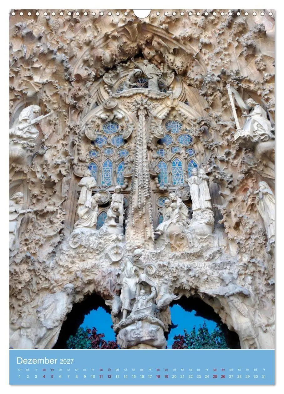 Bild: 9783569441972 | Sagrada Família - Gaudís unvollendetes Meisterwerk (Wandkalender...