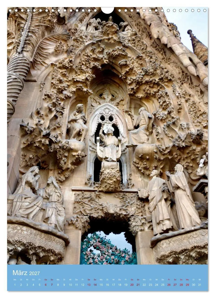 Bild: 9783569441972 | Sagrada Família - Gaudís unvollendetes Meisterwerk (Wandkalender...