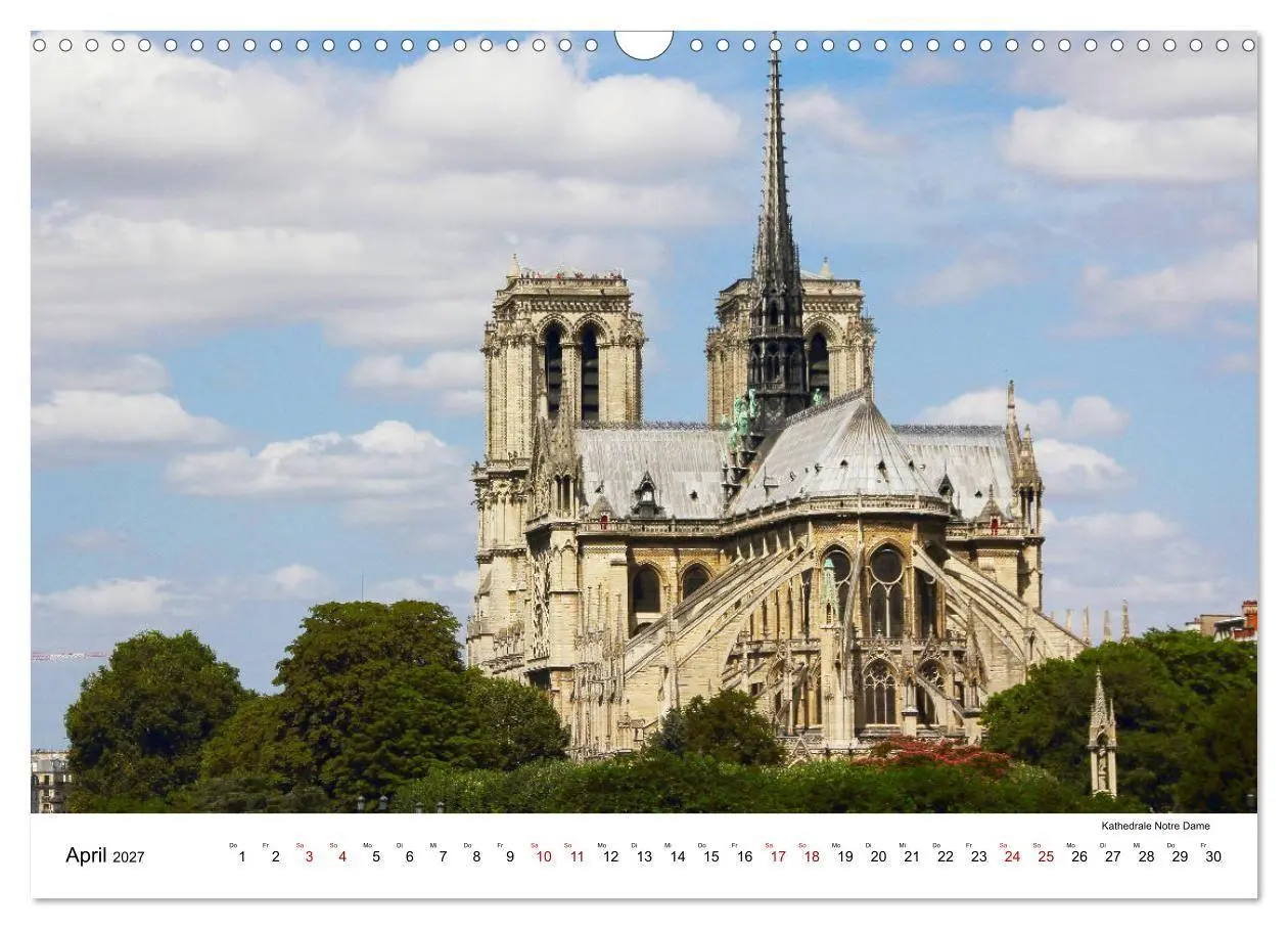 Bild: 9783569681972 | Paris - zwischen gestern und morgen (Wandkalender 2027 DIN A3...