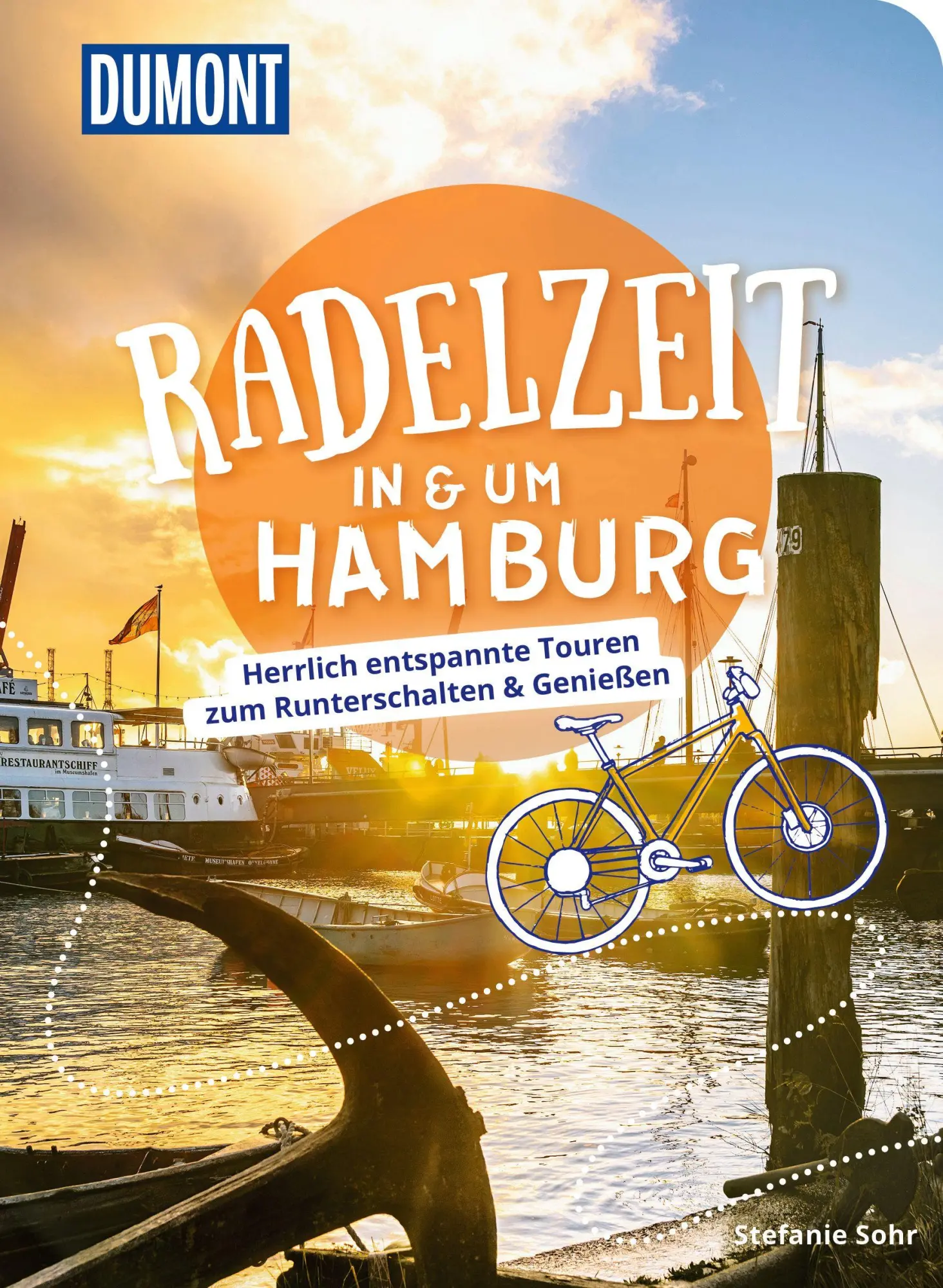 Cover: 9783616031972 | DUMONT Radelzeit in und um Hamburg | Stefanie Sohr | Taschenbuch