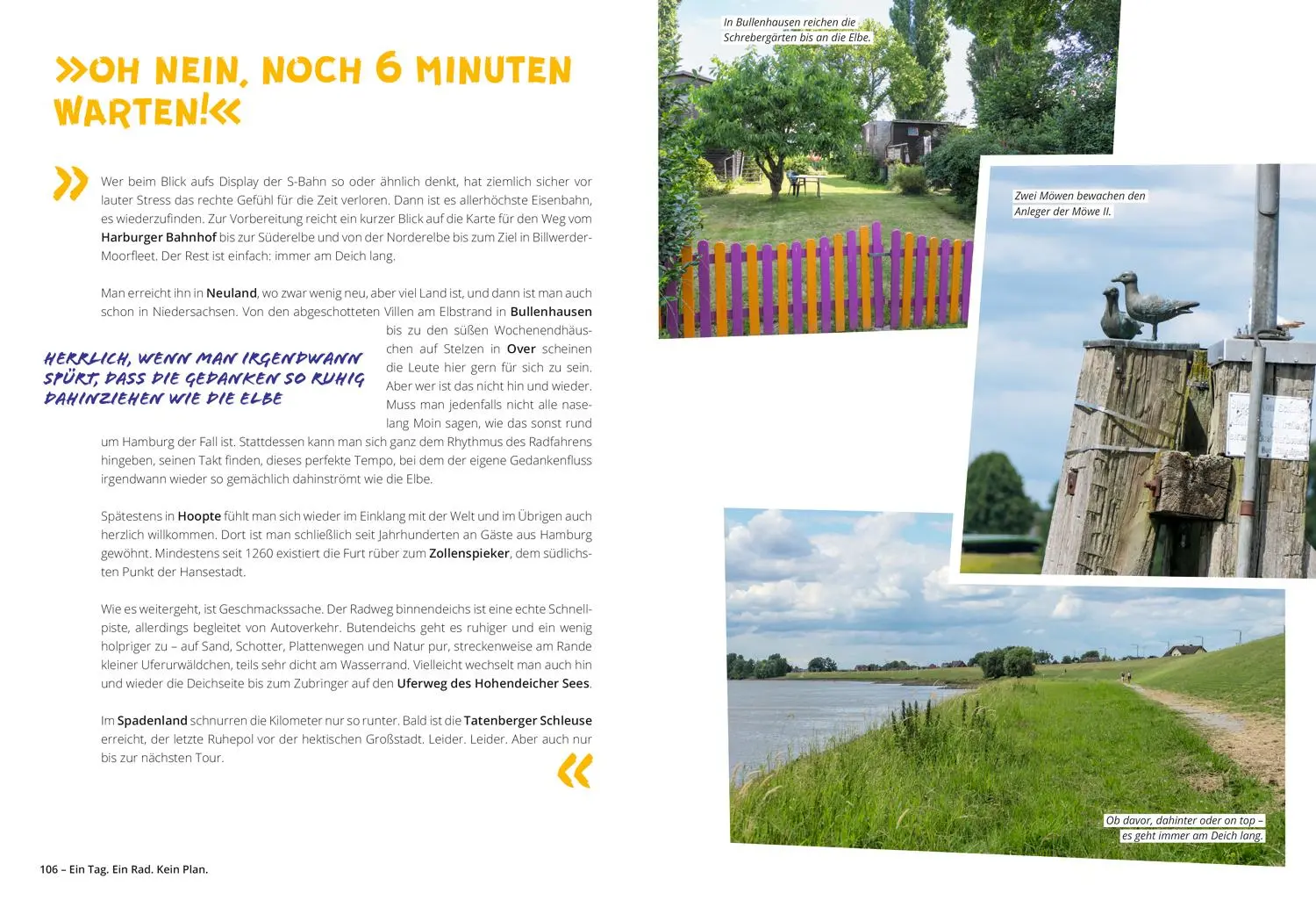 Bild: 9783616031972 | DUMONT Radelzeit in und um Hamburg | Stefanie Sohr | Taschenbuch