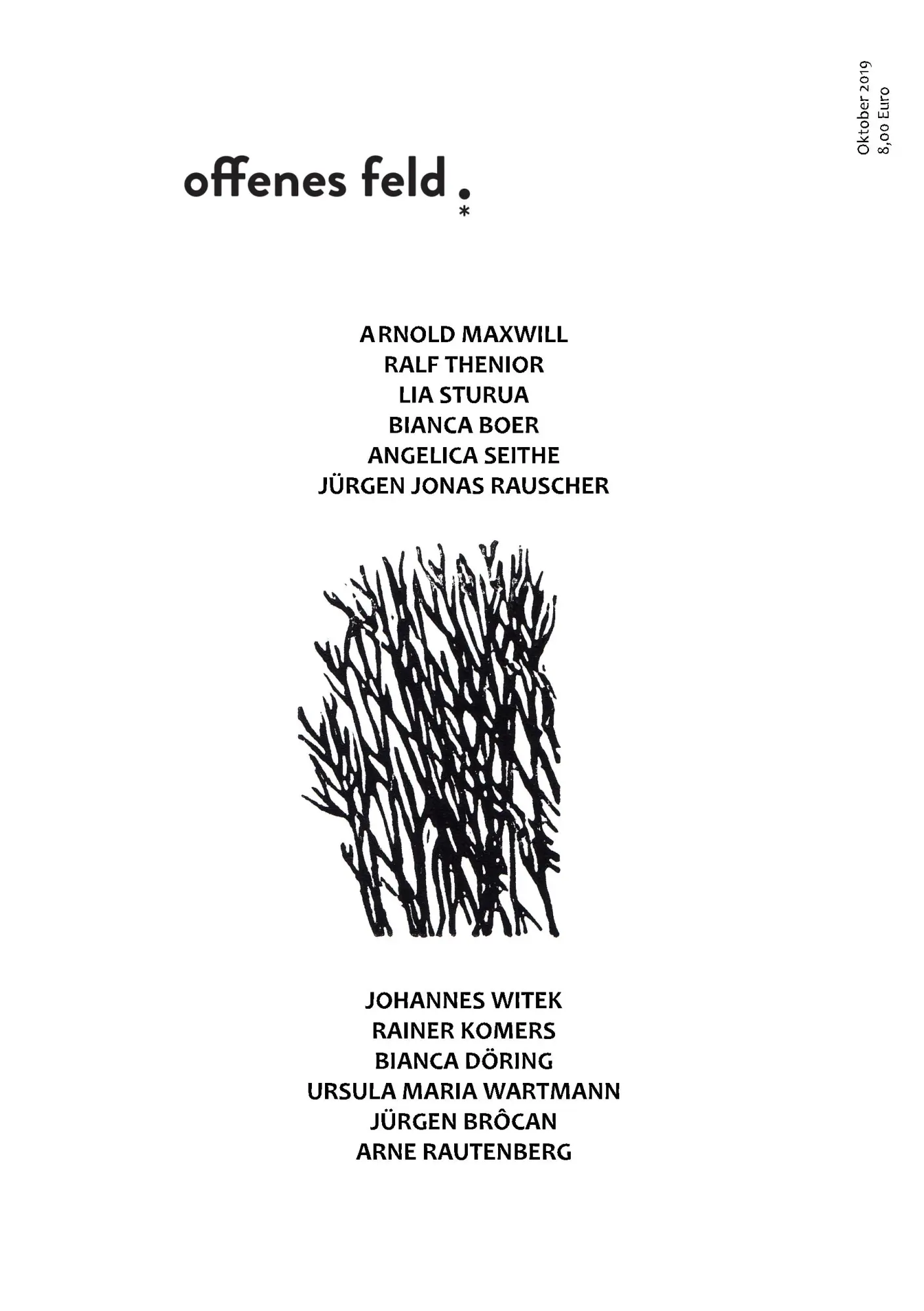 Cover: 9783748181972 | offenes feld nr. 8 | Jürgen Brôcan | Taschenbuch | 96 S. | Deutsch