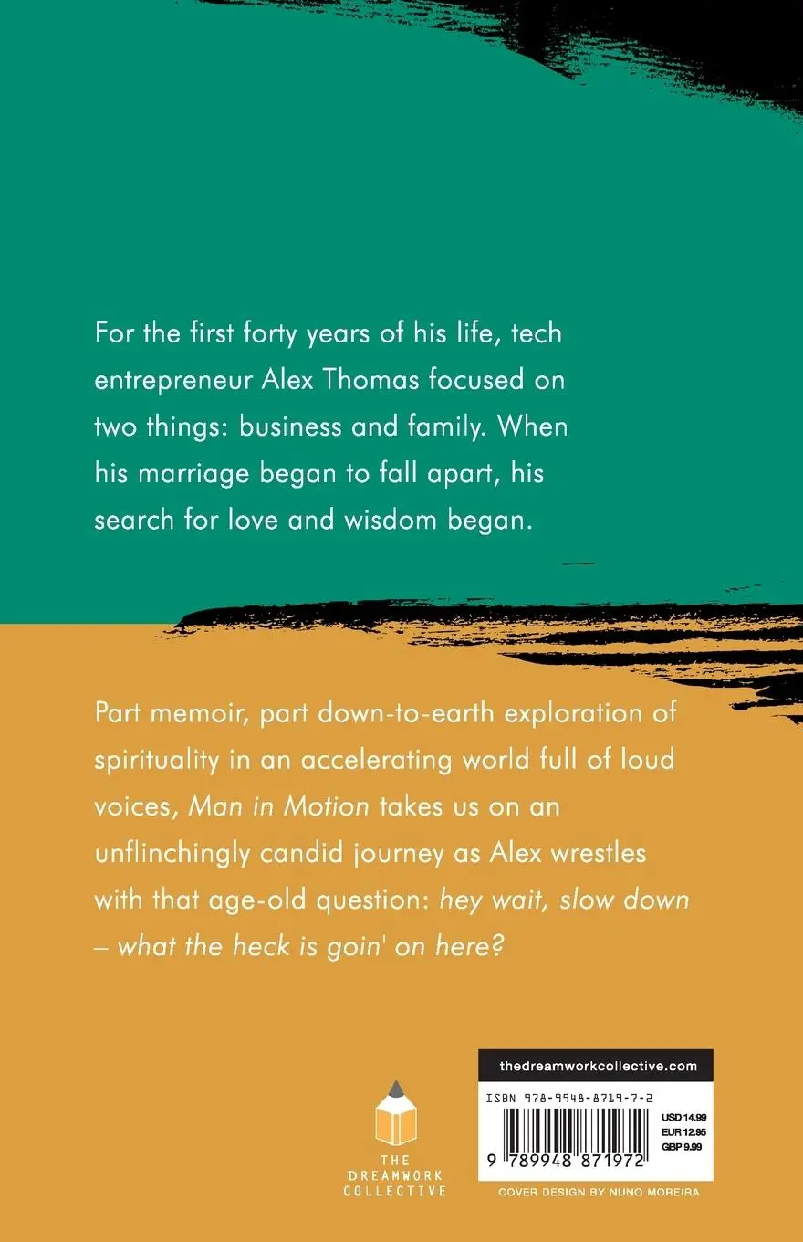 Rückseite: 9789948871972 | Man in Motion | A suburban tech guy's journey into love and wisdom