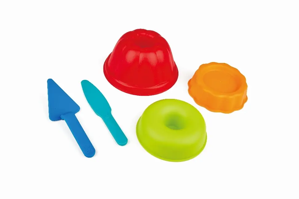 Bild: 6943478022072 | Hape Backstube-Förmchen | In Kartonage mit Plastiksichtfenster | E4055