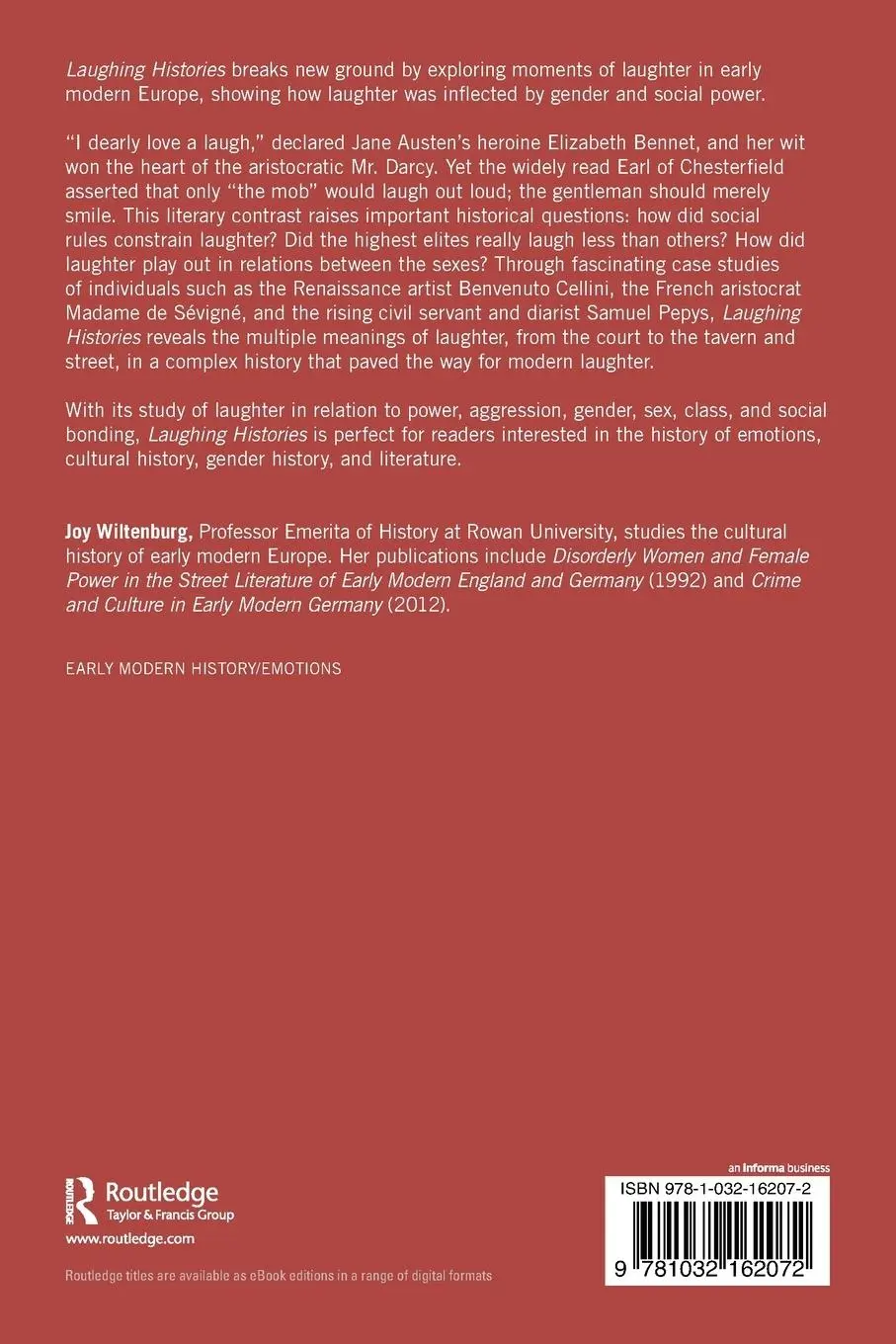 Rückseite: 9781032162072 | Laughing Histories | From the Renaissance Man to the Woman of Wit