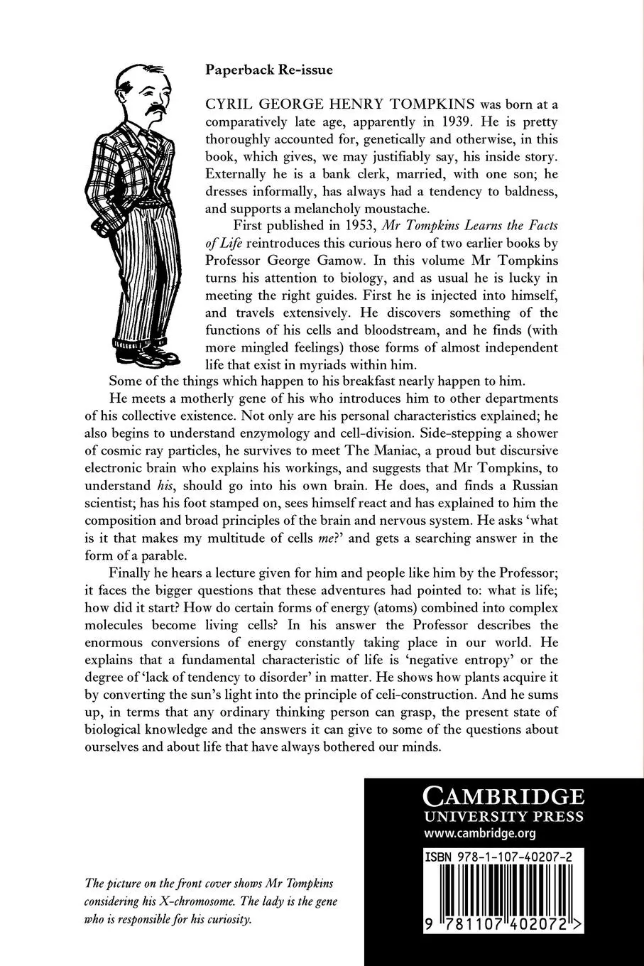 Rückseite: 9781107402072 | MR Tompkins Learns the Facts of Life | George Gamow | Taschenbuch