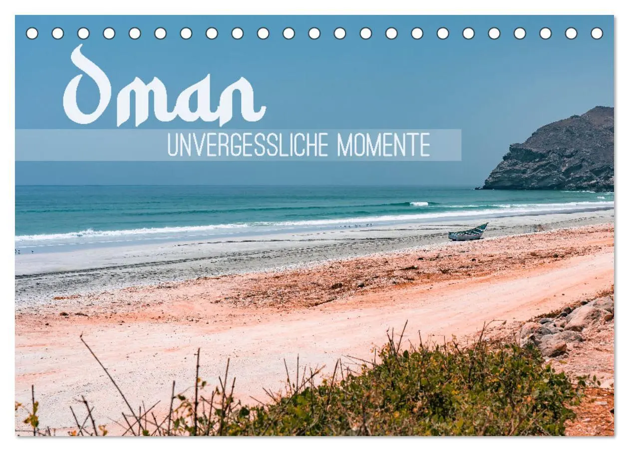 Cover: 9783457392072 | Oman - Unvergessliche Momente (Tischkalender 2026 DIN A5 quer),...
