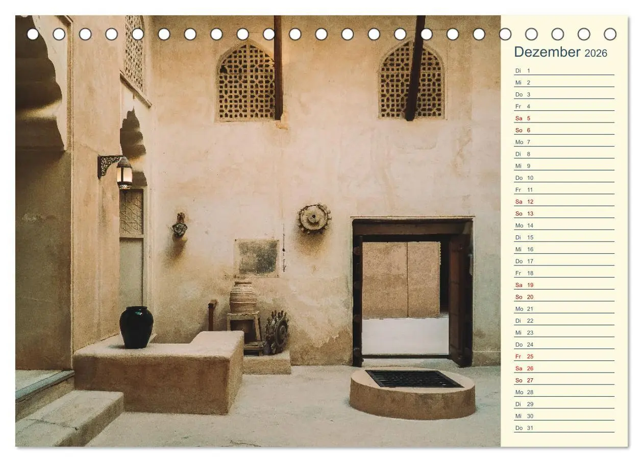 Bild: 9783457392072 | Oman - Unvergessliche Momente (Tischkalender 2026 DIN A5 quer),...